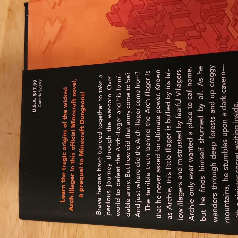 Minecraft Dungeons The Rise of the Arch-Illager An Official Minecraft Novel 2020 - Picture 4 of 6